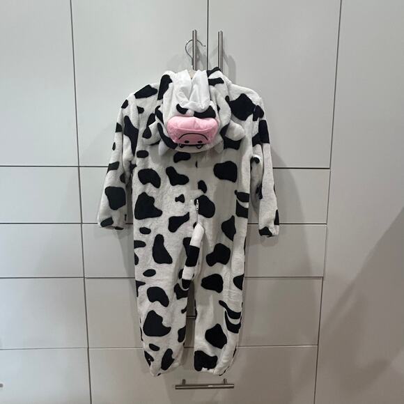 Halloween Baby Cow Costume Onesie Romper Toddler Size 110 *NEW* - Picture 3 of 16